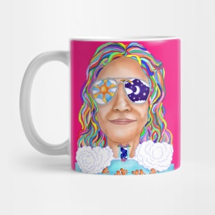 Day and Night Psychedelic Collide Mug